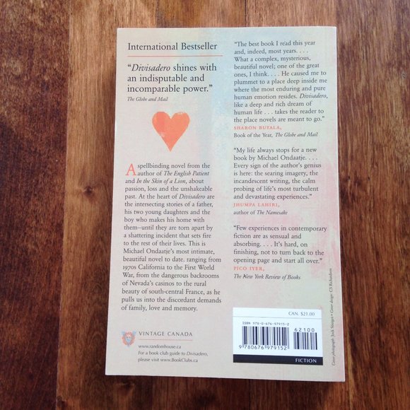 🎁 Free with purchase 🎁 Michael Ondaatje - Divisadero - Picture 2 of 3